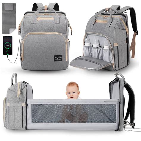 baby bag with changing station.